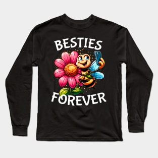 bee besties forever Long Sleeve T-Shirt